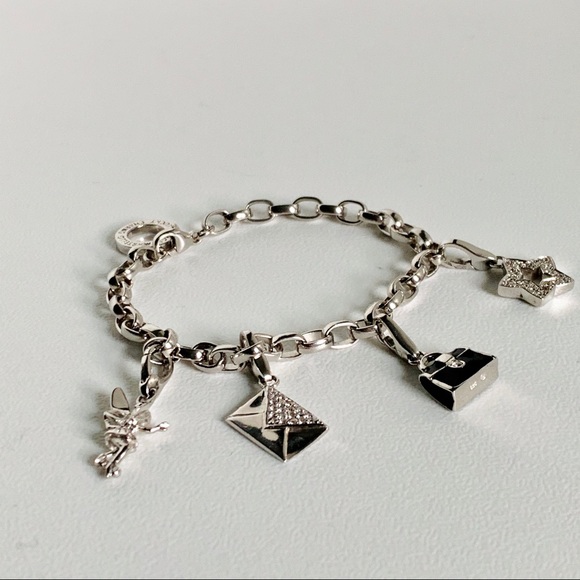 Giorgio Martello Sterling 925 Charm Bracelet - Picture 4 of 16